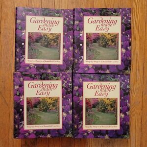 Gardening Made Easy 4 Full Binders Set Step by Step Garden Reference Groups 1-9